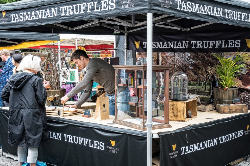 Tasmanian  Truffles  Salamanca  Market  Henry  Terry